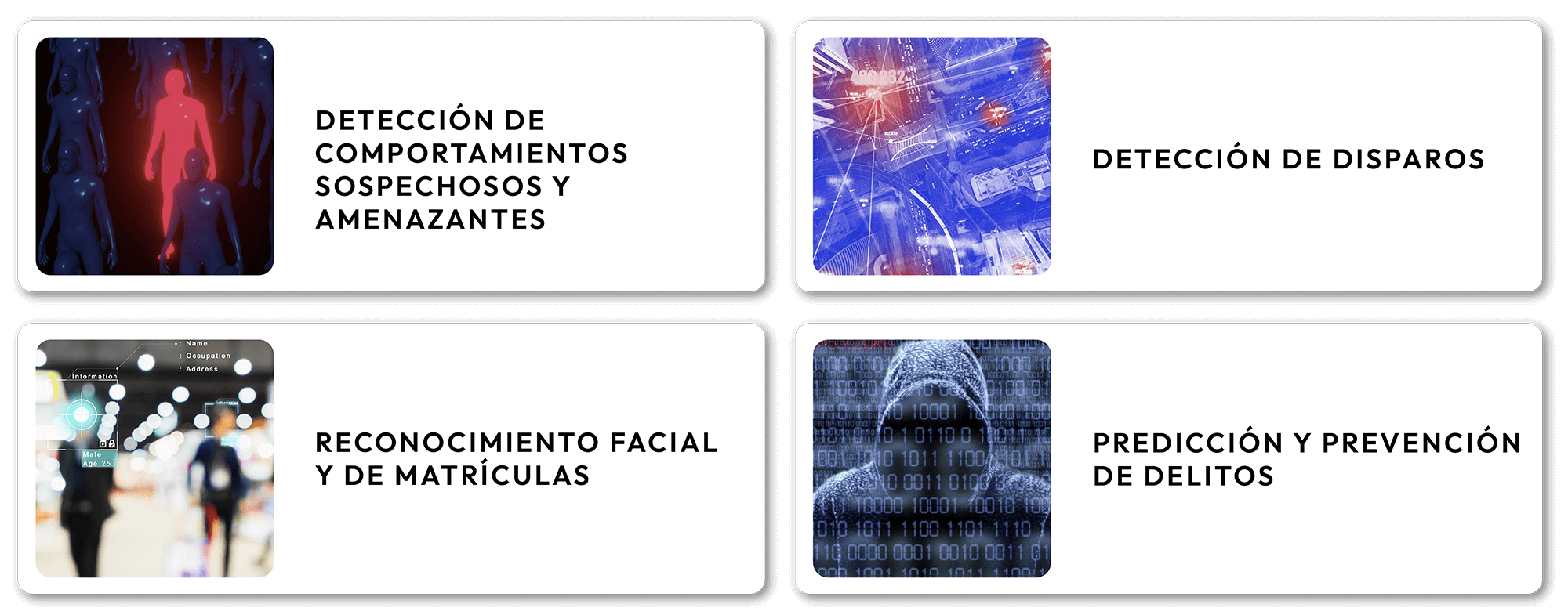 4 aplicaciones de algoritmos de inteligencia artificial en seguridad pública
